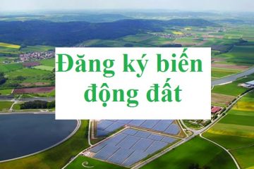 Đăng ký biến động đất
