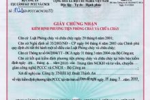 Cấp giấy phép vận chuyển chất, hàng nguy hiểm về cháy, nổ