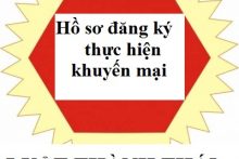 Hồ sơ đăng ký thực hiện khuyến mại chuẩn theo pháp luật hiện hành.