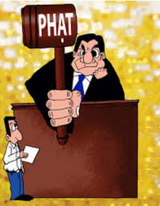 quy định về xử phạt