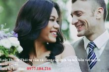 Thủ tục kết hôn với người nước ngoài mới nhất