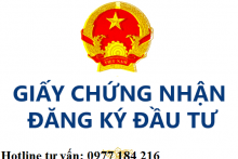 Thu hồi giấy chứng nhận đăng ký đầu tư