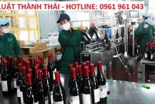 ĐIỀU KIỆN ĐỐI VỚI SẢN XUẤT RƯỢU CÔNG NGHIỆP