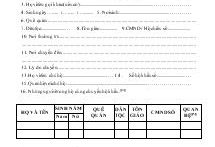 GIẤY CHUYỂN HỘ KHẨU