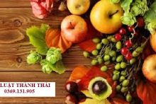 Thủ tục cấp Giấy chứng nhận an toàn thực phẩm tại Sở Nông nghiệp và phát triển nông thôn