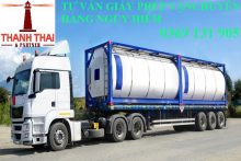 Danh mục hàng công nghiệp nguy hiểm phải đóng gói trong quá trình vận chuyển