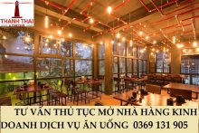 Cẩm nang mở nhà hàng kinh doanh ăn uống