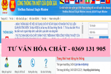 Chế độ khai báo hóa chất nhập khẩu được quy định như thế nào?