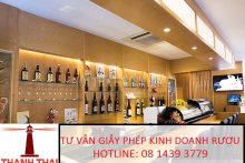 Điều kiện xin Giấy phép rượu tiêu dùng tại chỗ ở quận Long Biên