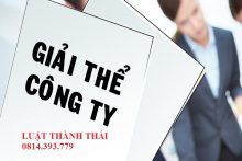 Tư vấn thủ tục giải thể doanh nghiệp tại quận Bắc Từ Liêm