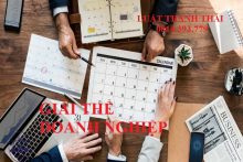 Thủ tục giải thể doanh nghiệp tại huyện Thanh Trì