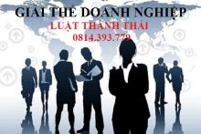 Hướng dẫn thủ tục giải thể doanh nghiệp tại thị xã Sơn Tây