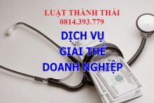Thực hiện thủ tục giải thể doanh nghiệp uy tín, giá rẻ tại quận Hoàng Mai