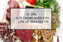 Xin Giấy chứng nhận an toàn thực phẩm cho cơ sở sản xuất tại Sở Công Thương