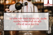 Thương nhân bán rượu tiêu dùng tại chỗ tại Quận Cầu Giấy có quyền và nghĩa vụ gì?