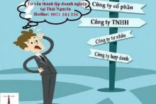 Thành lập doanh nghiệp ở Thái Nguyên