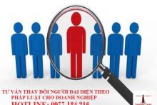 Xác định thời điểm thay đổi Người đại diện theo pháp luật như thế nào?
