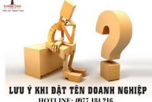 Tên doanh nghiệp quy định như thế nào theo Luật doanh nghiệp 2014?