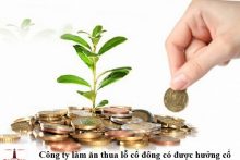 Công ty làm ăn thua lỗ cổ đông có được hưởng cổ tức không?