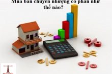 Tránh đồng nhất giữa mua bán cổ phần và chuyển nhượng cổ phần