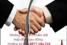 Một số công việc doanh nghiệp cần làm khi chấm dứt hợp đồng lao động